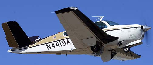 Beech V35B Bonanza N4419A, Coolidge Fly-in, February 4, 2012